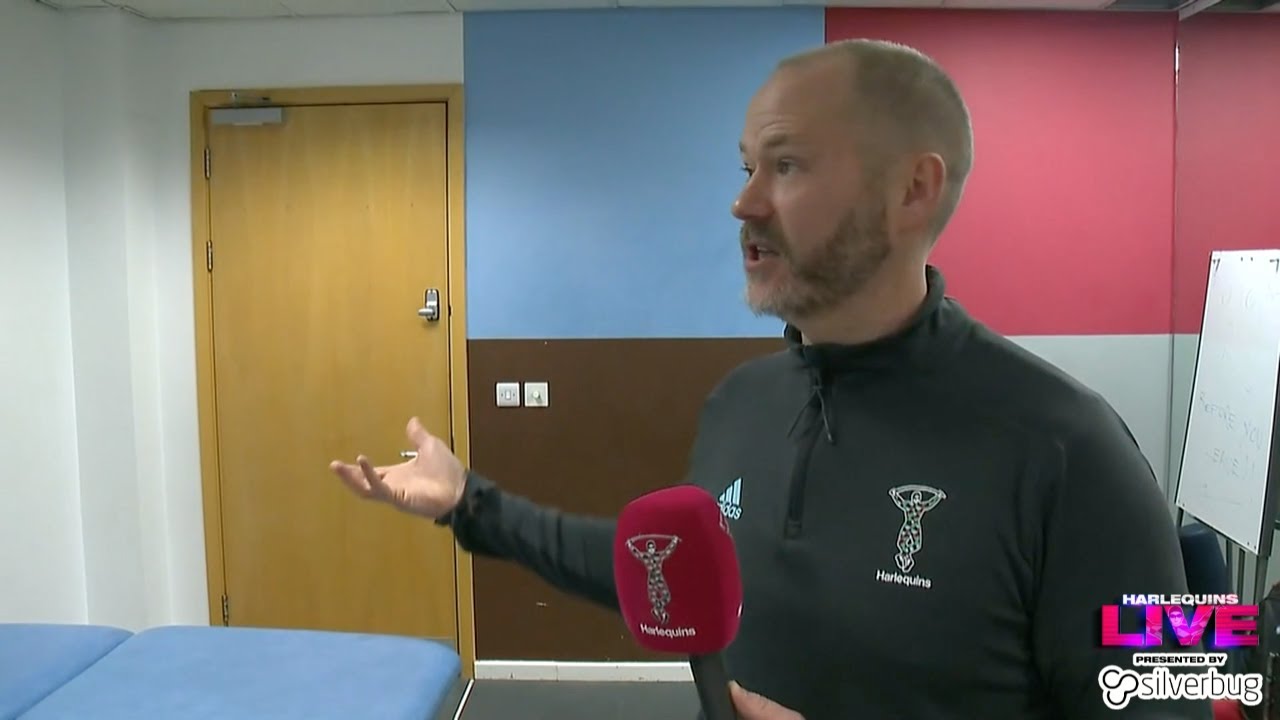 How do Harlequins look after players on a match day?