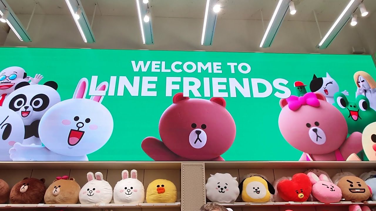 BT21 Line Friends @ Gangnam & Myeongdong, Seoul, Korea