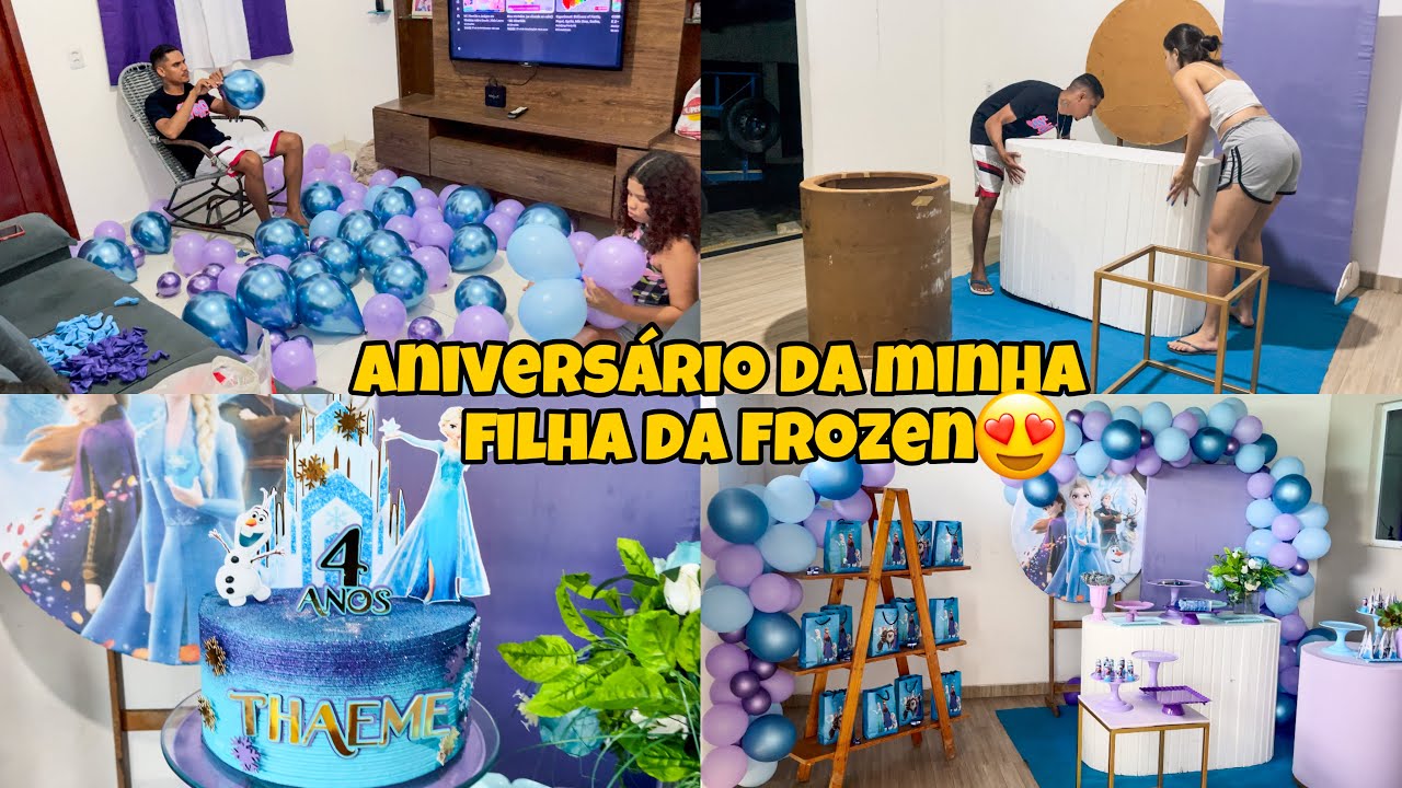 ÚLTIMOS PREPARATIVOS PRO ANIVERSÁRIO DA MINHA FILHA
