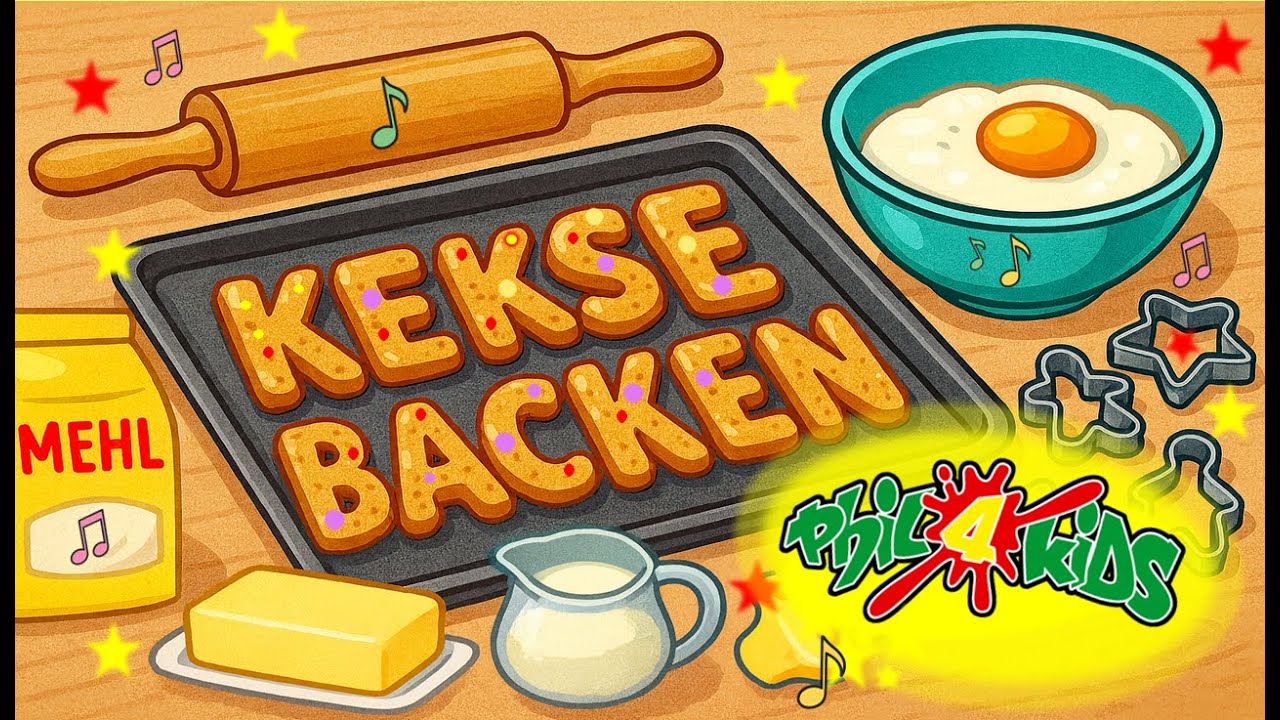 Phil4Kids – Kekse backen (offizielles Musikvideo 2025 Re-Upload)