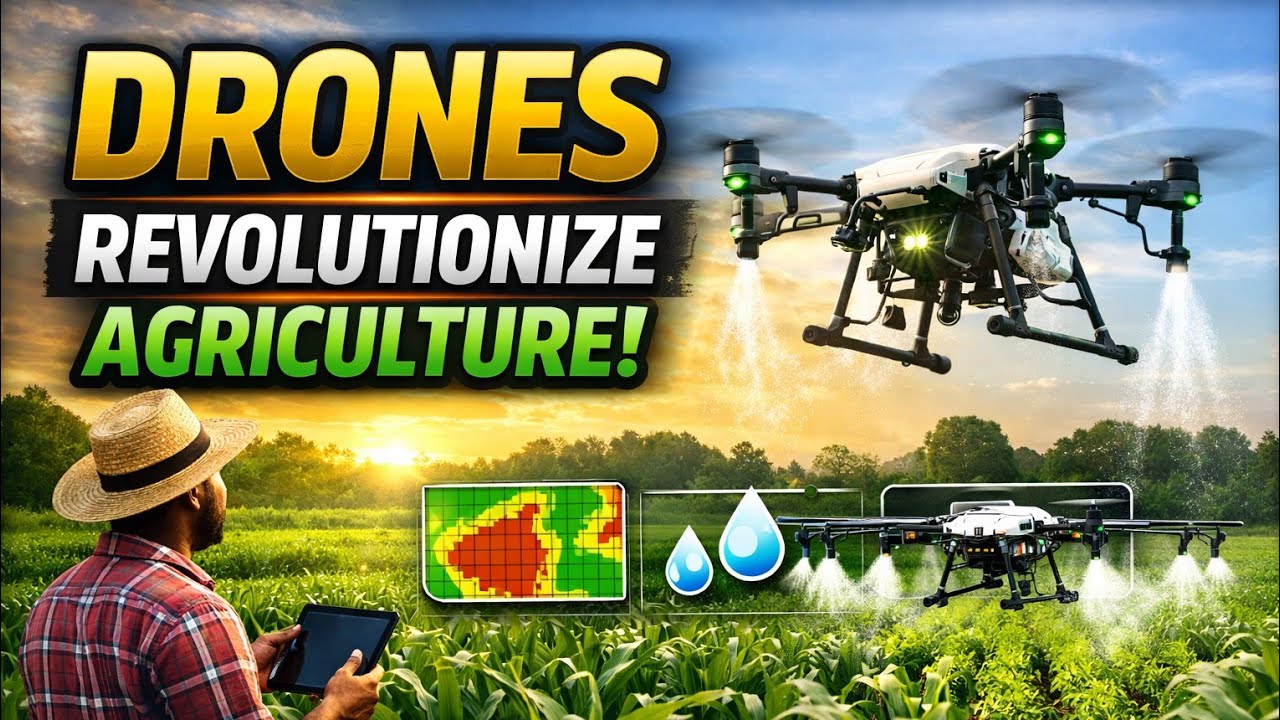 How Drones Transform Modern Agriculture | Smart Farming Revolution