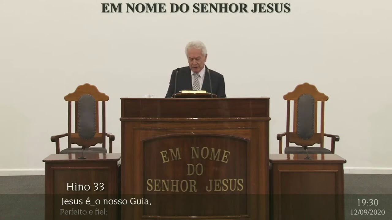 CCB HINO 33 - JESUS É O NOSSO GUIA
