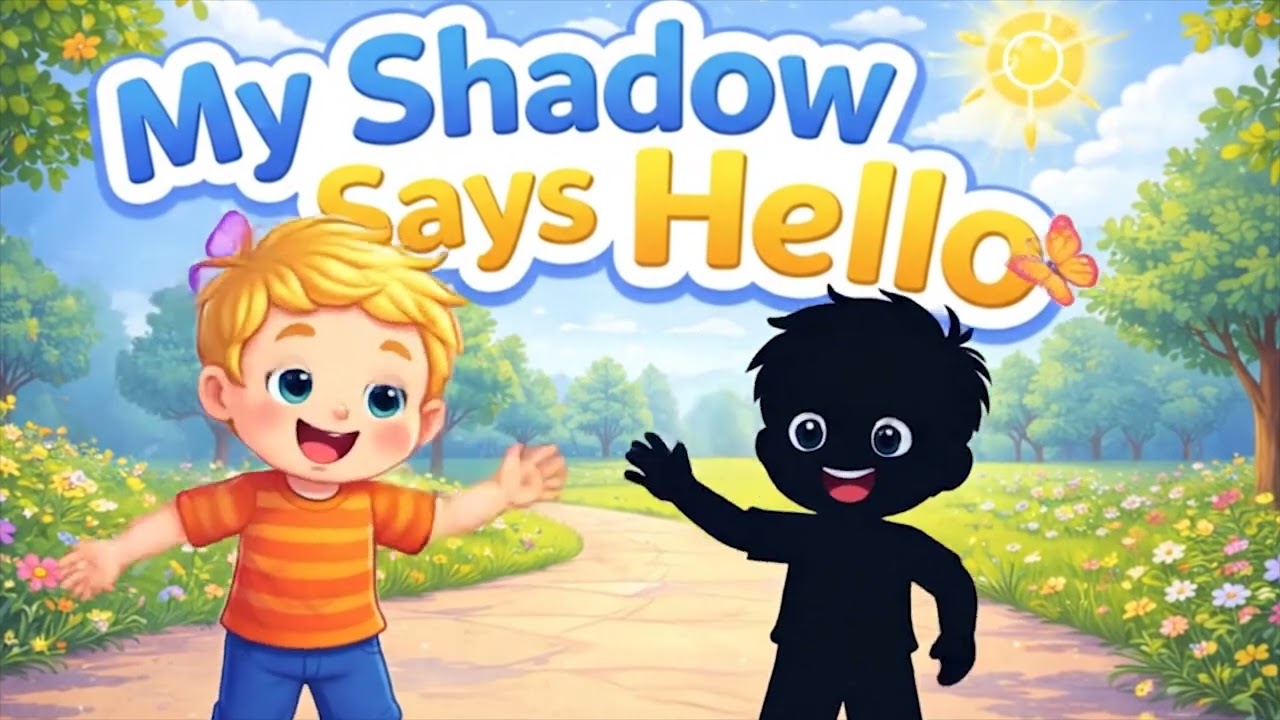 My Shadow Says Hello | Fun Kids Song | Ayla Kids