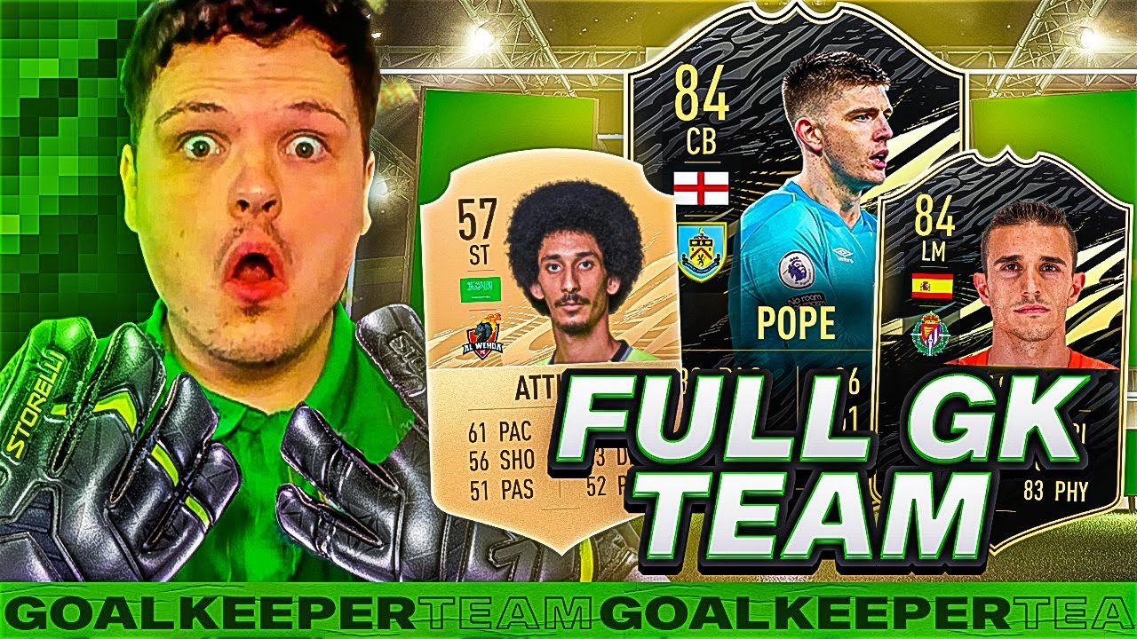 Using a FULL GK TEAM in FUT CHAMPS until i win... #FIFA21