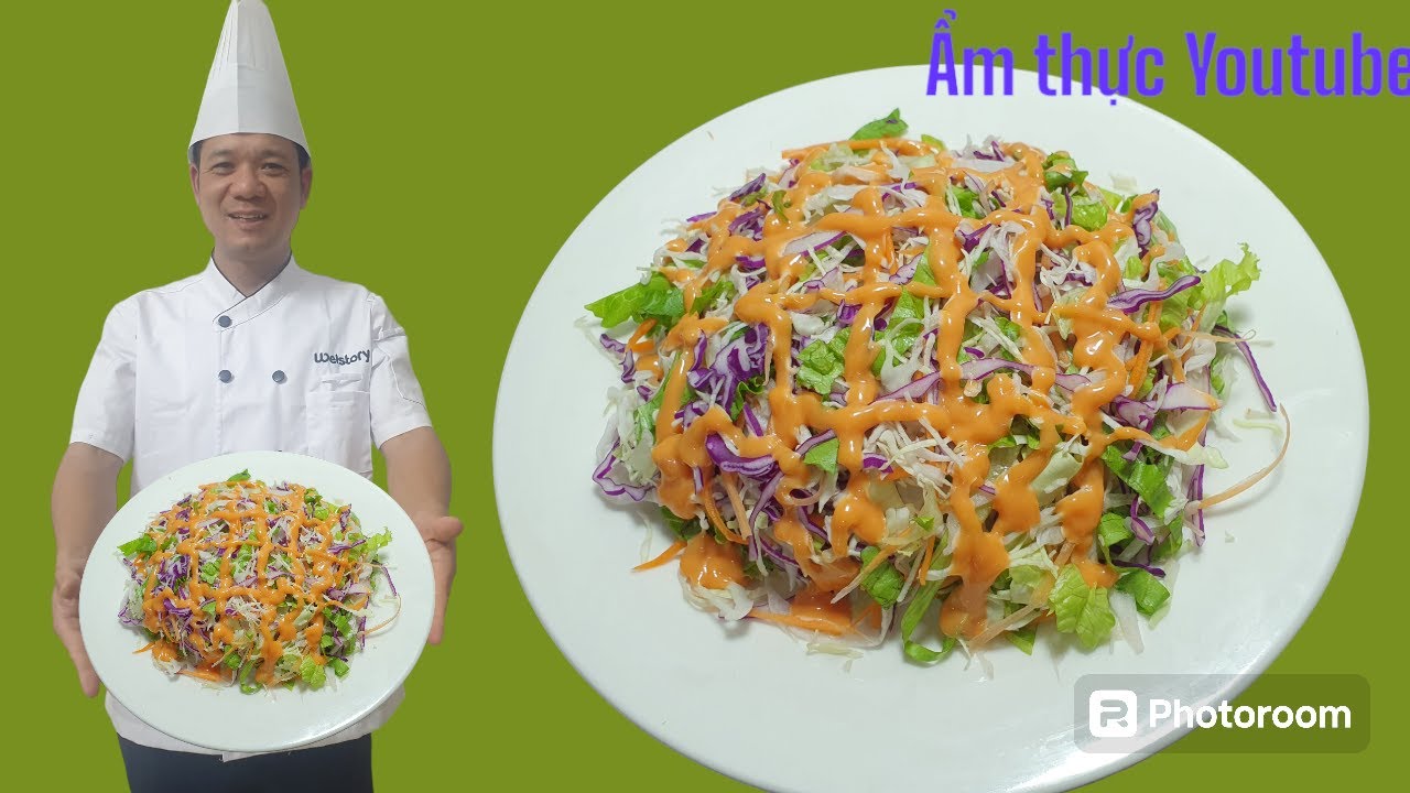 Tuyệt chiêu làm Salad bắp cải tại nhà ngon nhất Ẩm thực Youtube