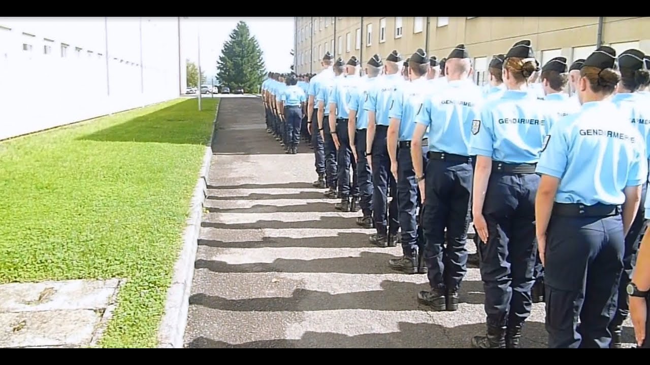 Stage 24/14 - 5ème CIE - Ecole de gendarmerie de Tulle - Marche de la 2eme DB
