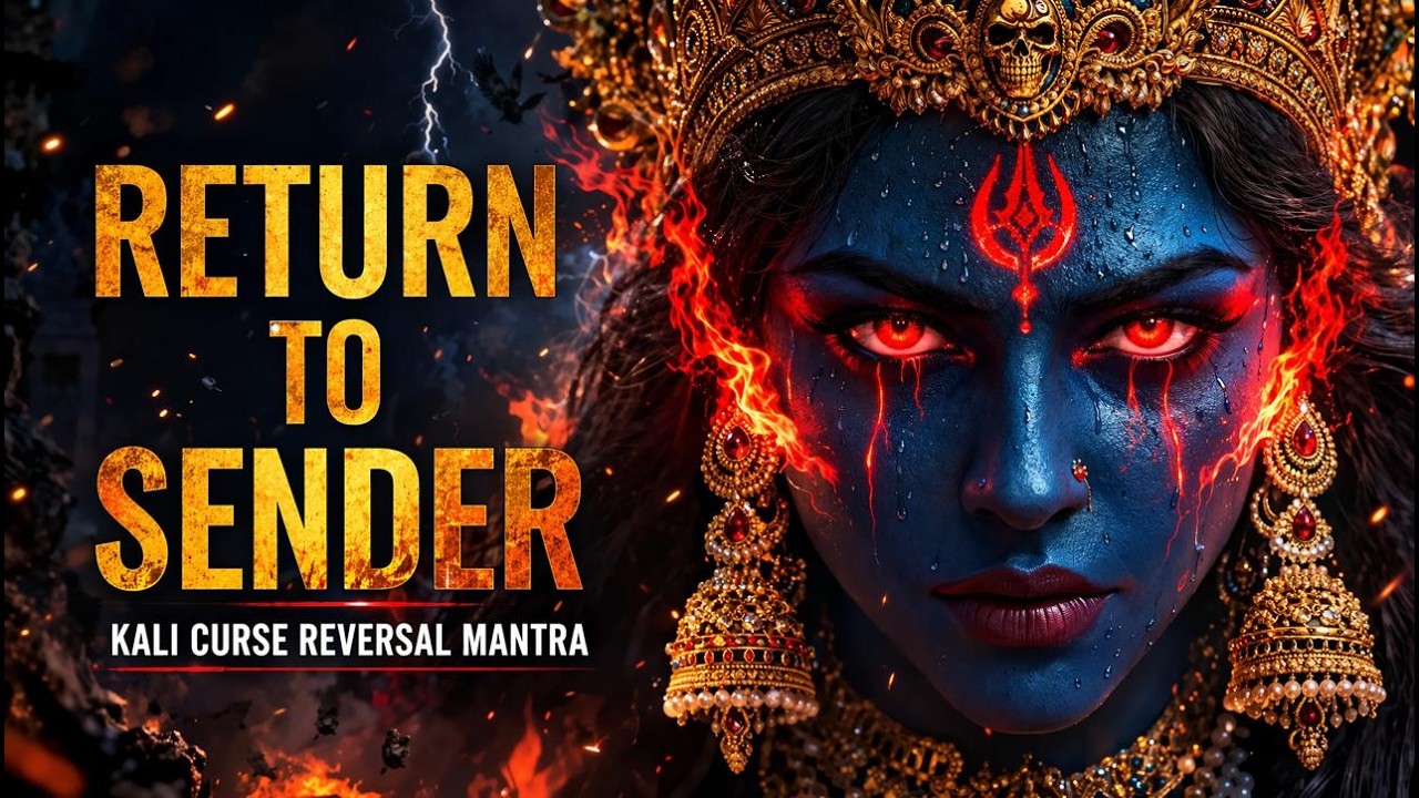 RETURN TO SENDER 🔥Powerful kaali mantra| Om Aim Hreem Kleem (Remove Negativity)