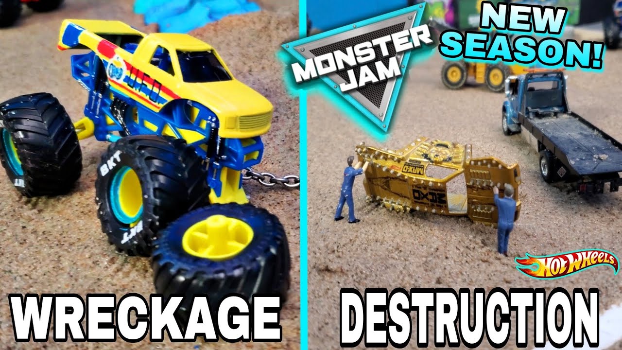 Monster Jam Diecast Toy Monster Truck Tournament Bracket Racing! (SmashDown! Episode: 22)