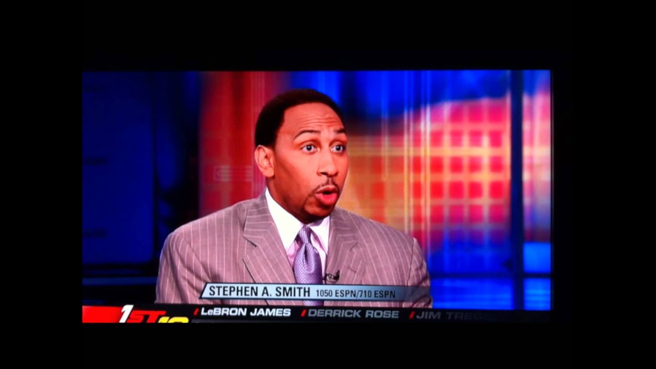 Steven A. Smith vs. Skip bayless about LEBRON JAMES
