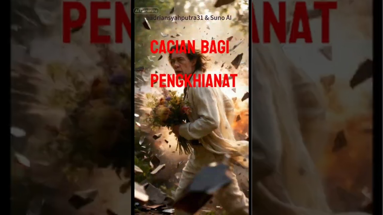 Cacian bagi pengkhianat, Metal Raw song, by: badriansyahputra31 & Suno AI #music #viral #metal