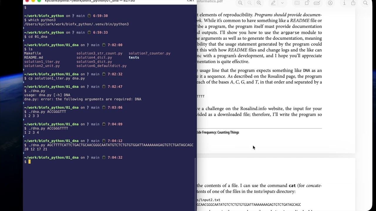 Mastering Python for Bioinformatics - Chapter 1