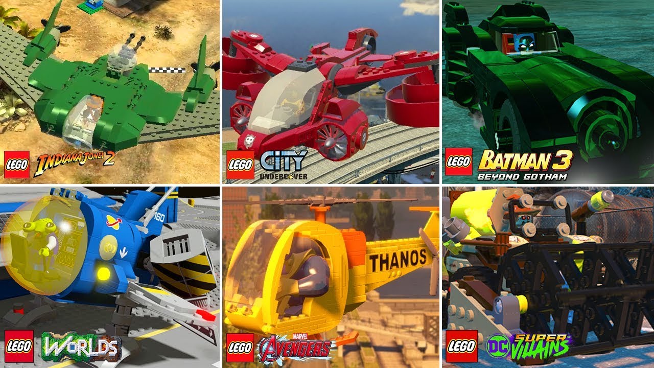 Самые дорогие автомобили в видеоиграх LEGO