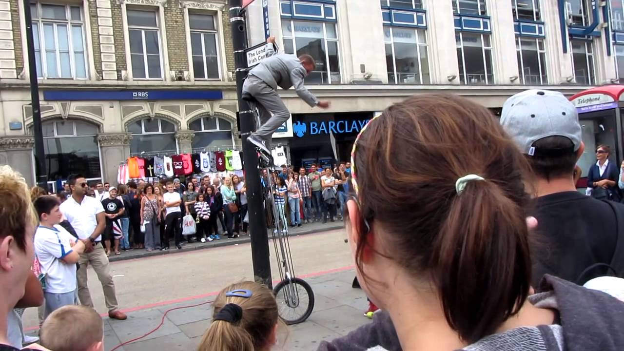 Unicycle Juggler - Camden Town