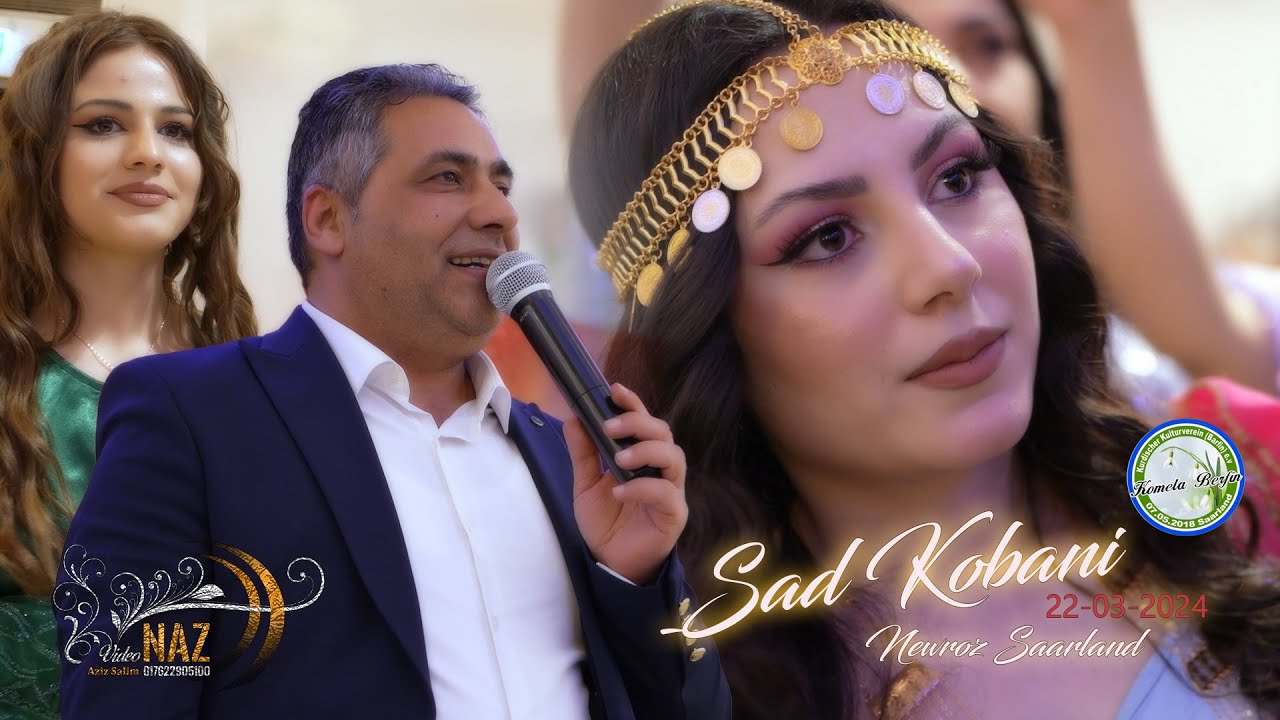 Hunermend ; Şad kobani    / Newroz Saarland / Komela Berfîn / By Naz Video