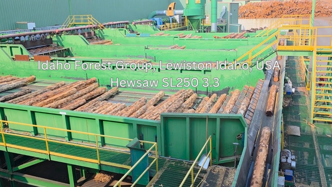 Idaho Forest Group, HewSaw SL250 3.3 sawline