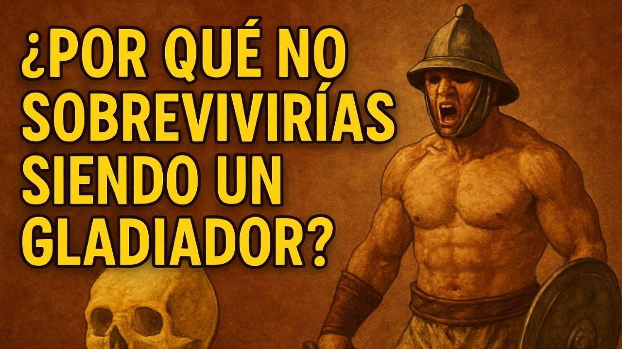 Por qué no sobrevivirías siendo un gladiador romano