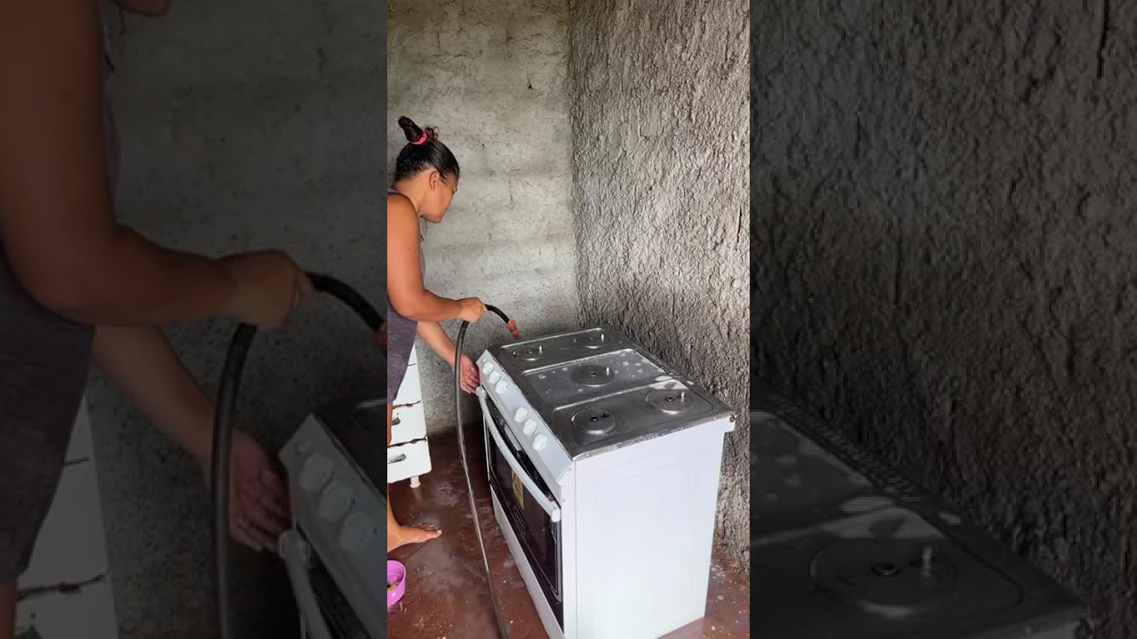Limpeza no fogão