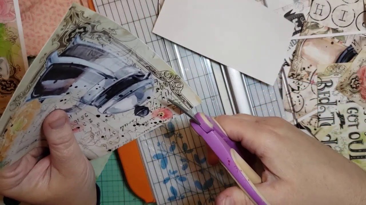 Using digital pages to make tags, journal cards, and pockets.