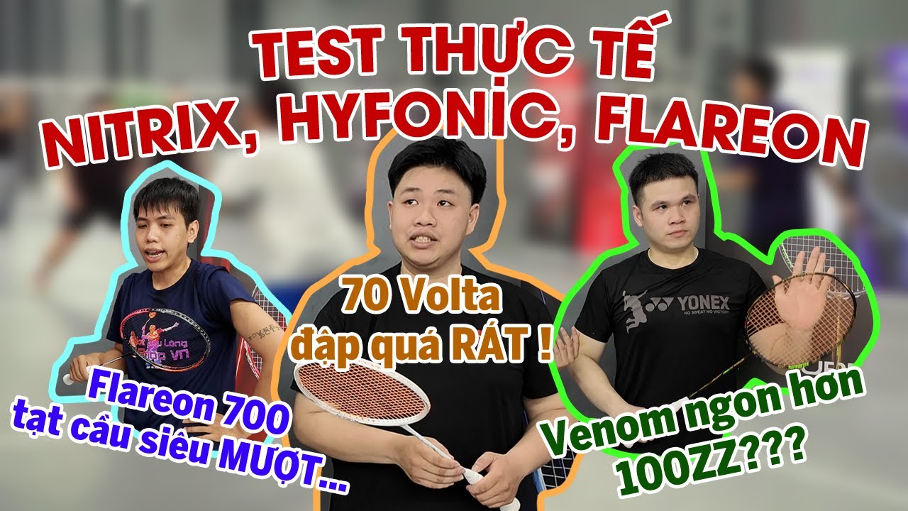 Test Thực Tế Nitrix 70 Venom, 70 Volta, Hyfonic7 Và Flareon 700| CẢNH BÁO!!! CHUẨN BỊ TỐN LÚA