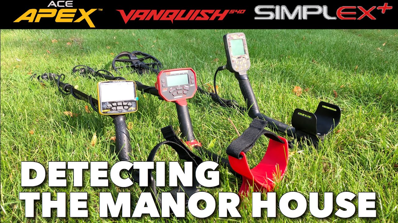 VANQUISH vs SIMPLEX vs APEX Manor House Metal Detecting UK 2020