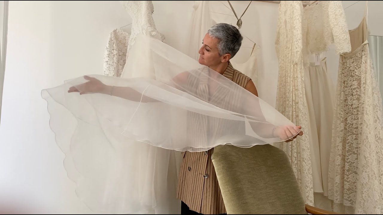 Tessuti e pizzi per l'abito da sposa