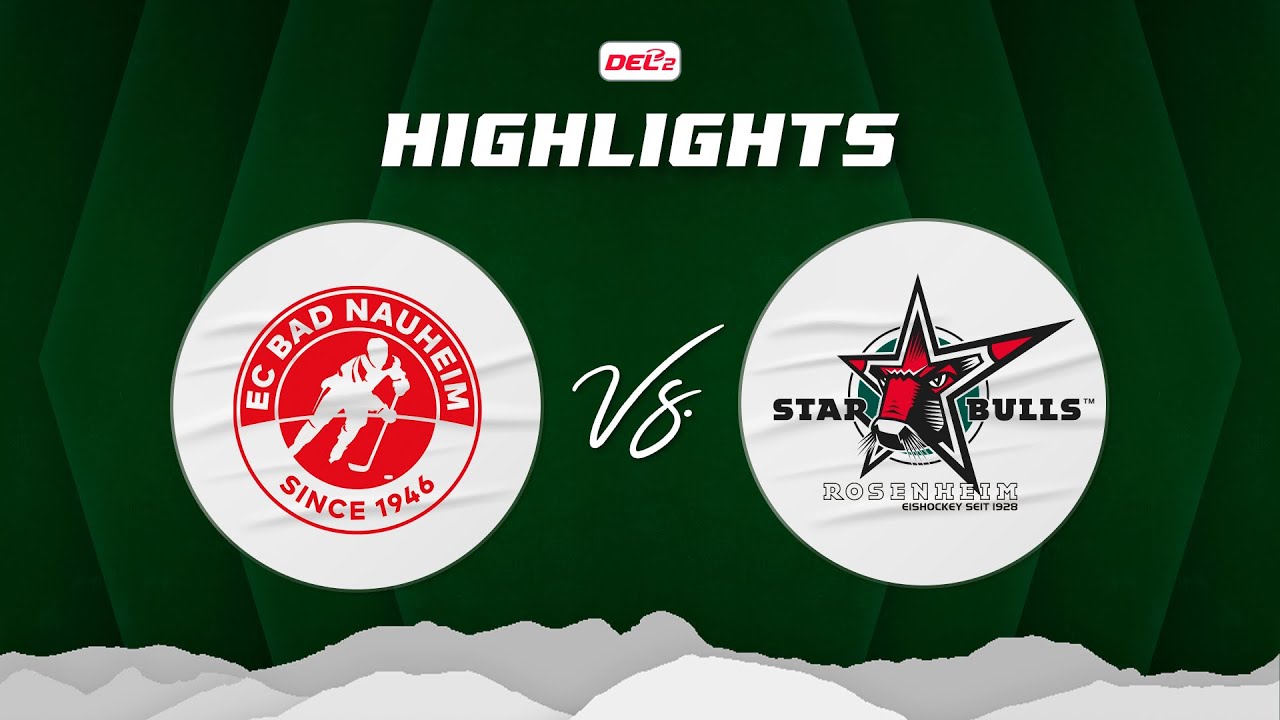 EC Bad Nauheim vs. Starbulls Rosenheim - Game Highlights