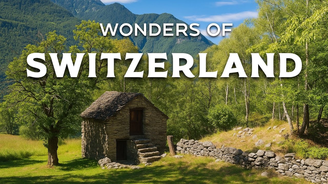 Wonders of Switzerland | Most Beautiful Towns and Villages to Visit in Switzerland | Travel video 4K