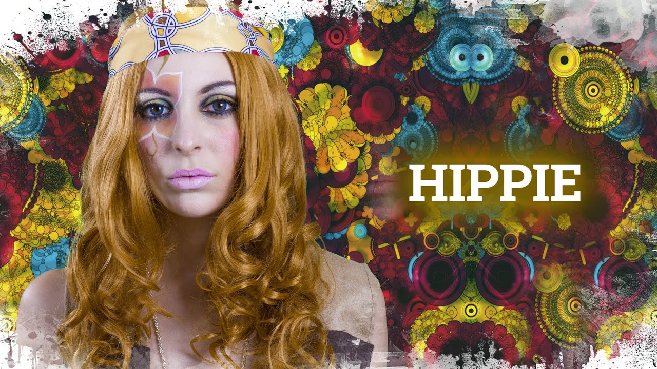 Hippie Makeup & Costume | Cómo disfrazarse de Hippie | Tuto déguisement hippie