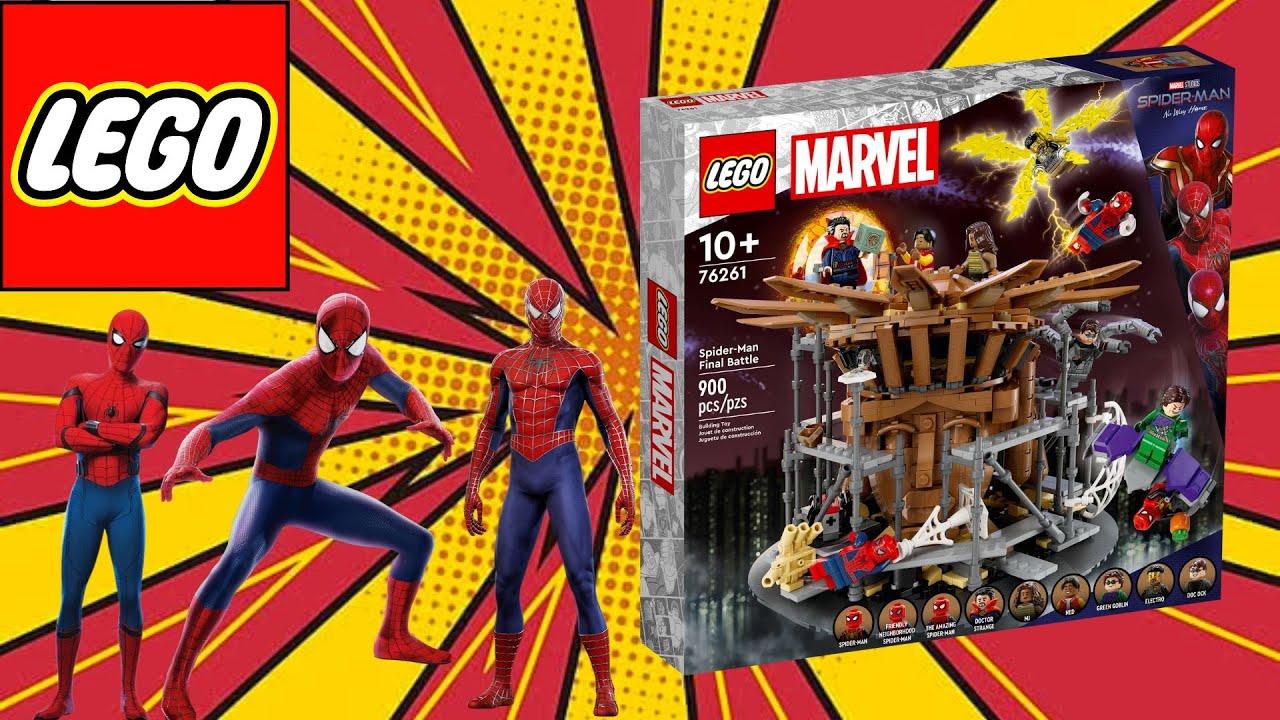 Lego review a los Spider-Men (Tobey, Andrew y Tom)