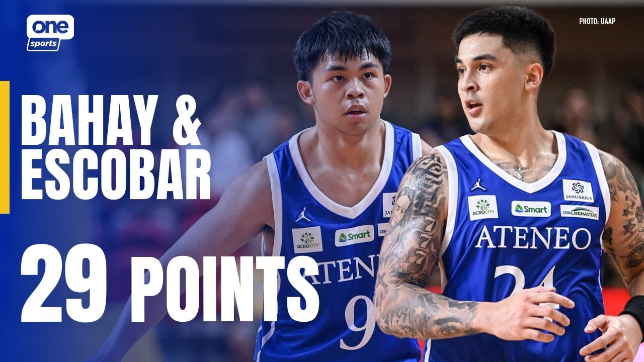 Bahay, Escobar COMBINE FOR 29 PTS in Ateneo&rsquo;s OT win vs FEU | UAAP Season 88 Men&rsquo;s Basketball