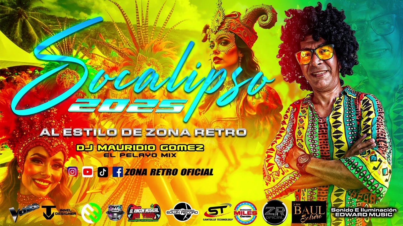 SOCALIPSO AL ESTILO ZONA RETRO CON @djmauriciogomezelpelayomix #venezuela #retro #carnaval2025
