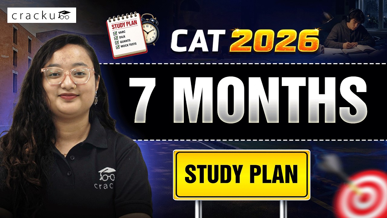 CAT 2026: The Only 7-Month Plan You Need 💯 | Complete Strategy & Roadmap