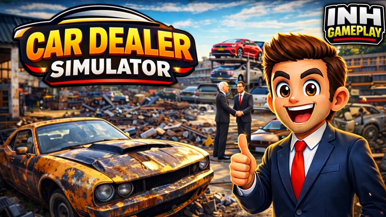 QUASE FUI A FALENCIA NA MINHA LOJA DE REVENDA - JOGANDO CAR DEALER SIMULATOR