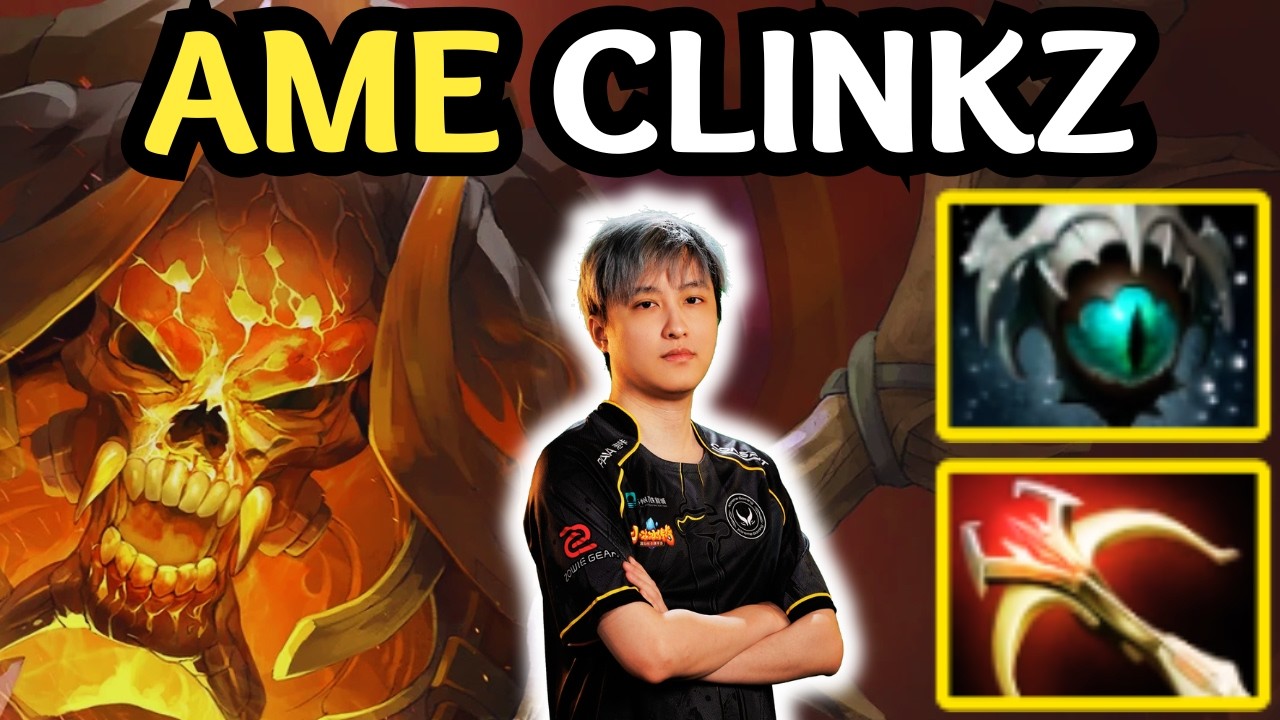 🔥 How AME Plays CLINKZ Carry &mdash; 16000 MMR The Uncrowned King 🔥 Dota 2 Gameplay
