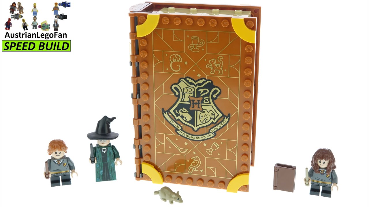 LEGO Harry Potter 76382 Hogwarts Moment: Transfiguration Class - Lego Speed Build Review