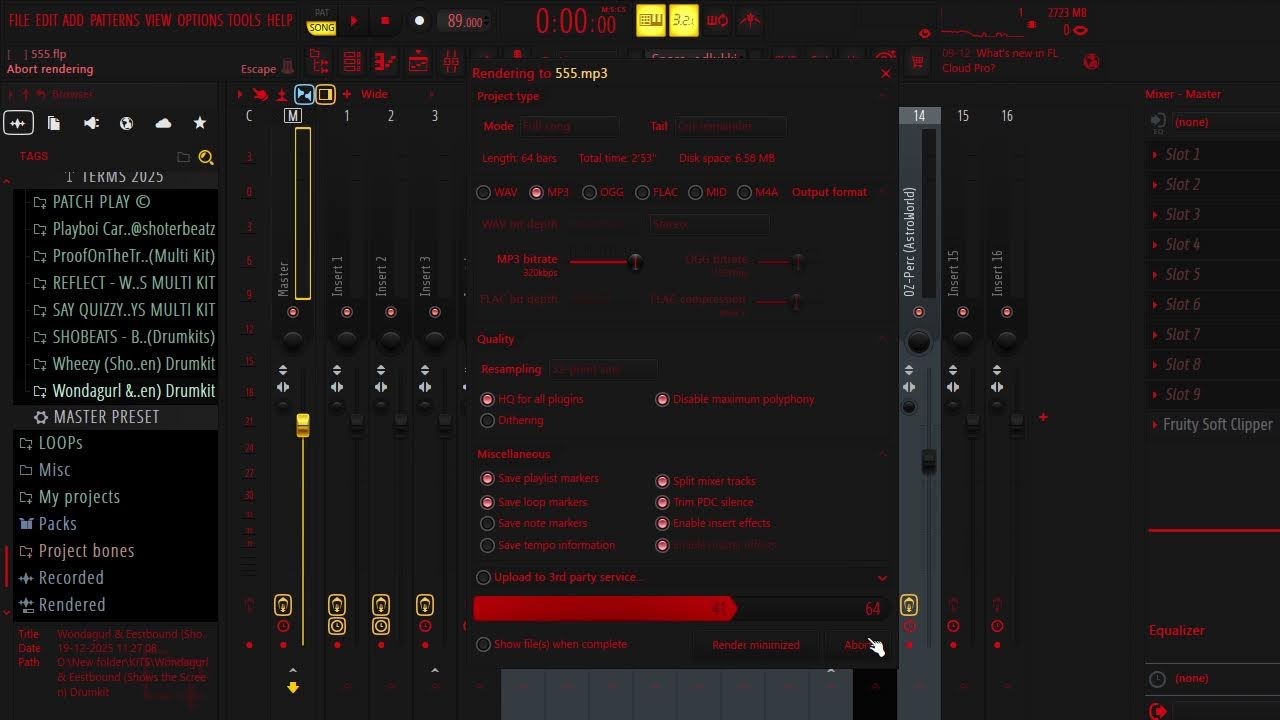making hard beats until i reach 500 subscribers
