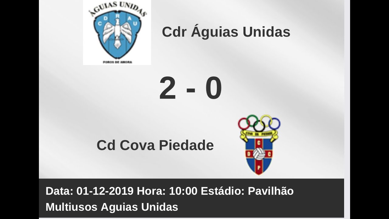 CDRAU 2 CD Cova Piedade 0 - 1 Dez 2019