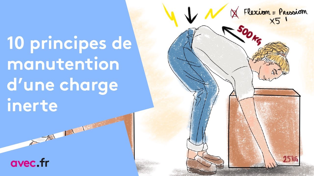 10 principes de manutention d’une charge inerte - Formation PRAP