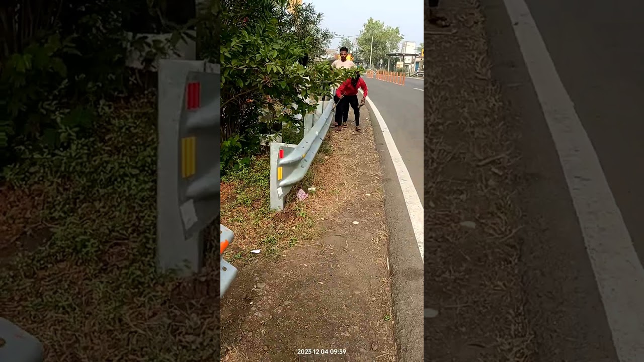 Metal beam crash barrier (MBCB )