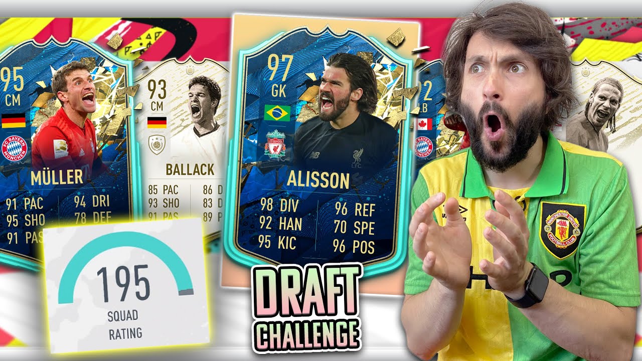 195 DRAFT CHALLENGE! FIFA 20