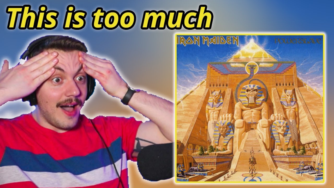 Gen Z Reacts to IRON MAIDEN | POWERSLAVE Full Album Reaction and Review