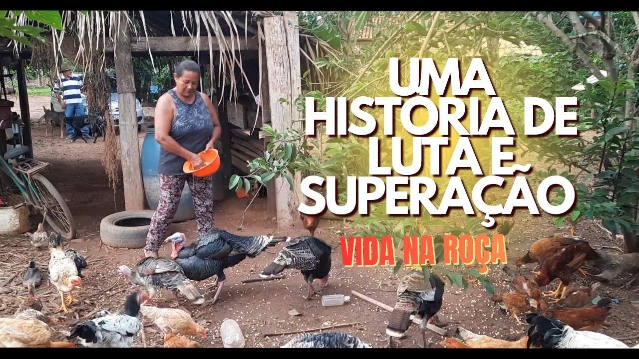 A TRAJETÓRIA INSPIRADORA de UMA MUIHER QUE TRABALHA DURO NA ROÇA 👏👏👏