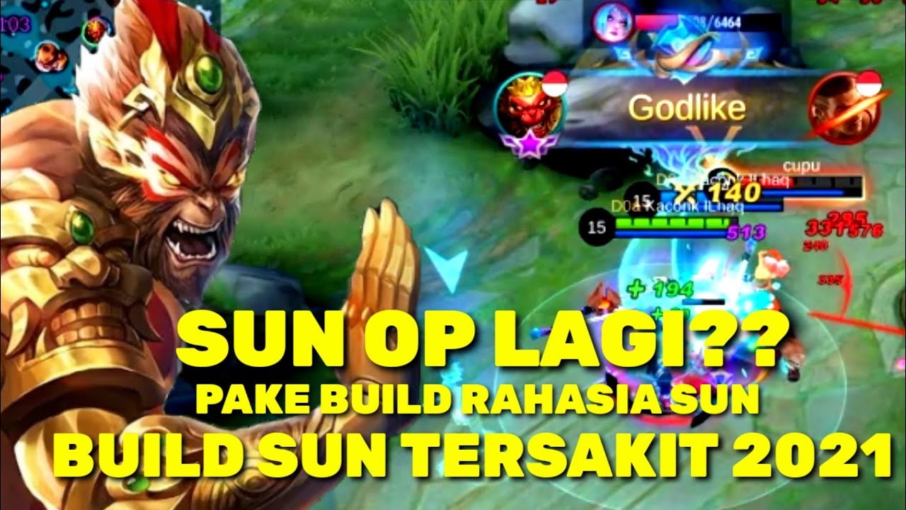 S'22 'Build Sun Tersakit 2021 | Ini Build Sun Tersakit Terbaru - Mobile Legends