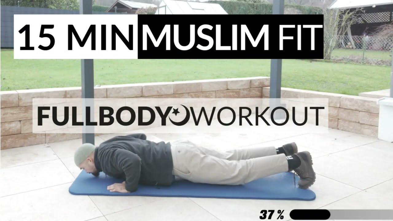 15-Minute Muslim Full Body Workout (No Equipment • No Music)