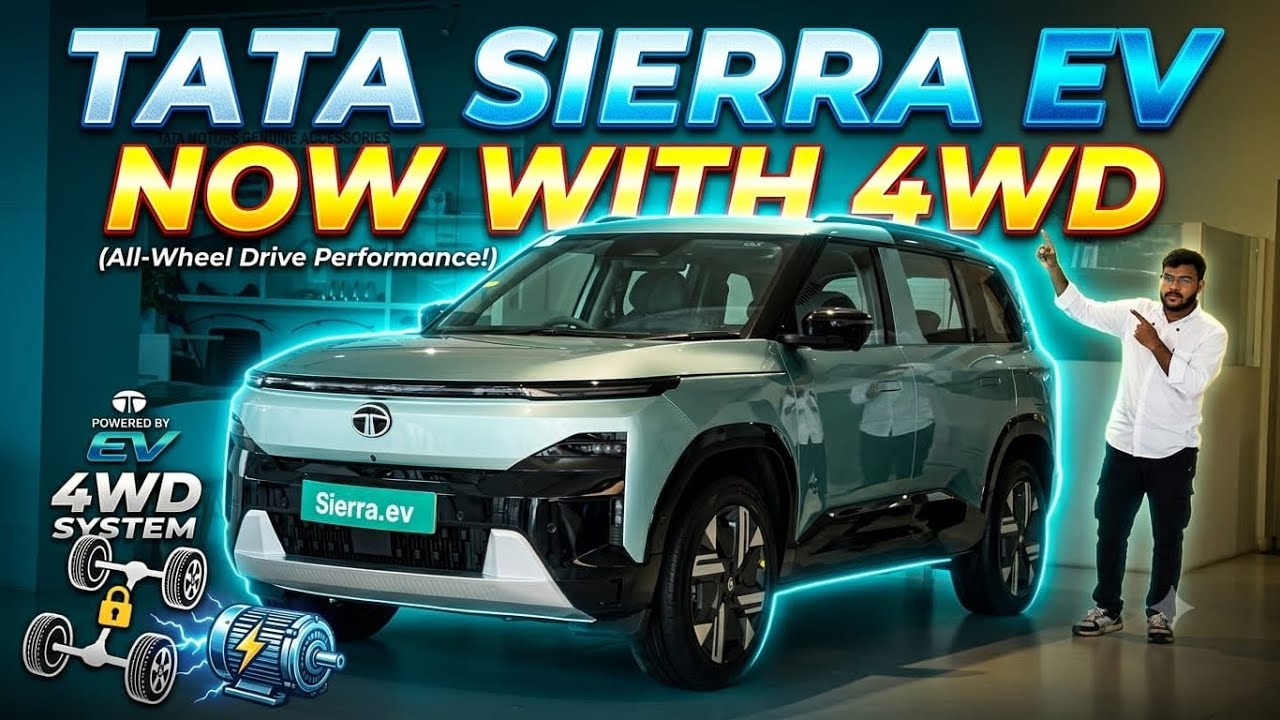 New Tata Sierra EV Empowered Top Model - Complete Detail 🥳