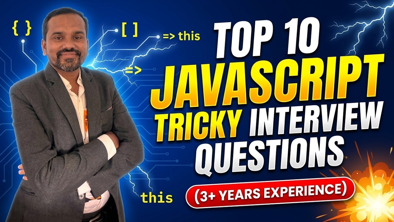 Top 10 JavaScript Tricky Interview Questions (3+ Years Experience)