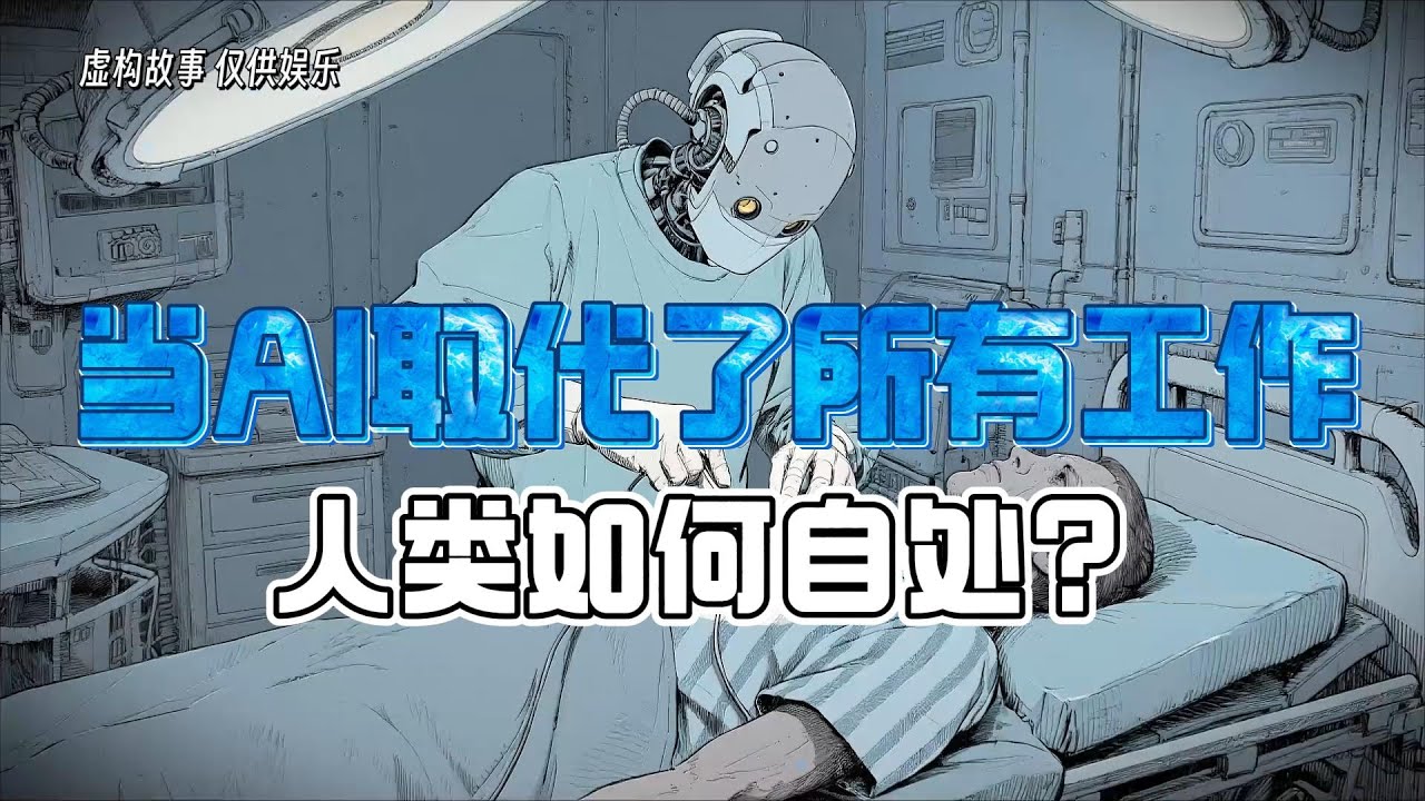 当AI取代了所有工作 人类如何自处？#人工智能 #ai #人类 #工作 #科技漫画