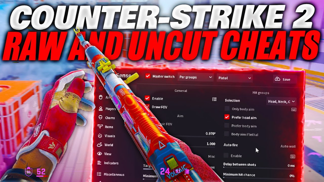 Counter Strike 2 Raw & Uncut Cheating (Premier Lobbies)