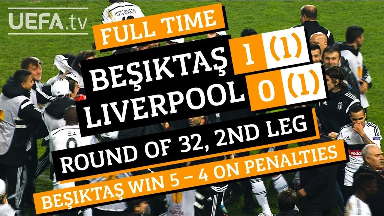 #UEL Fixture Flashback: Liverpool 1-1 Beşiktaş (Beşiktaş win 5-4 on penalties)