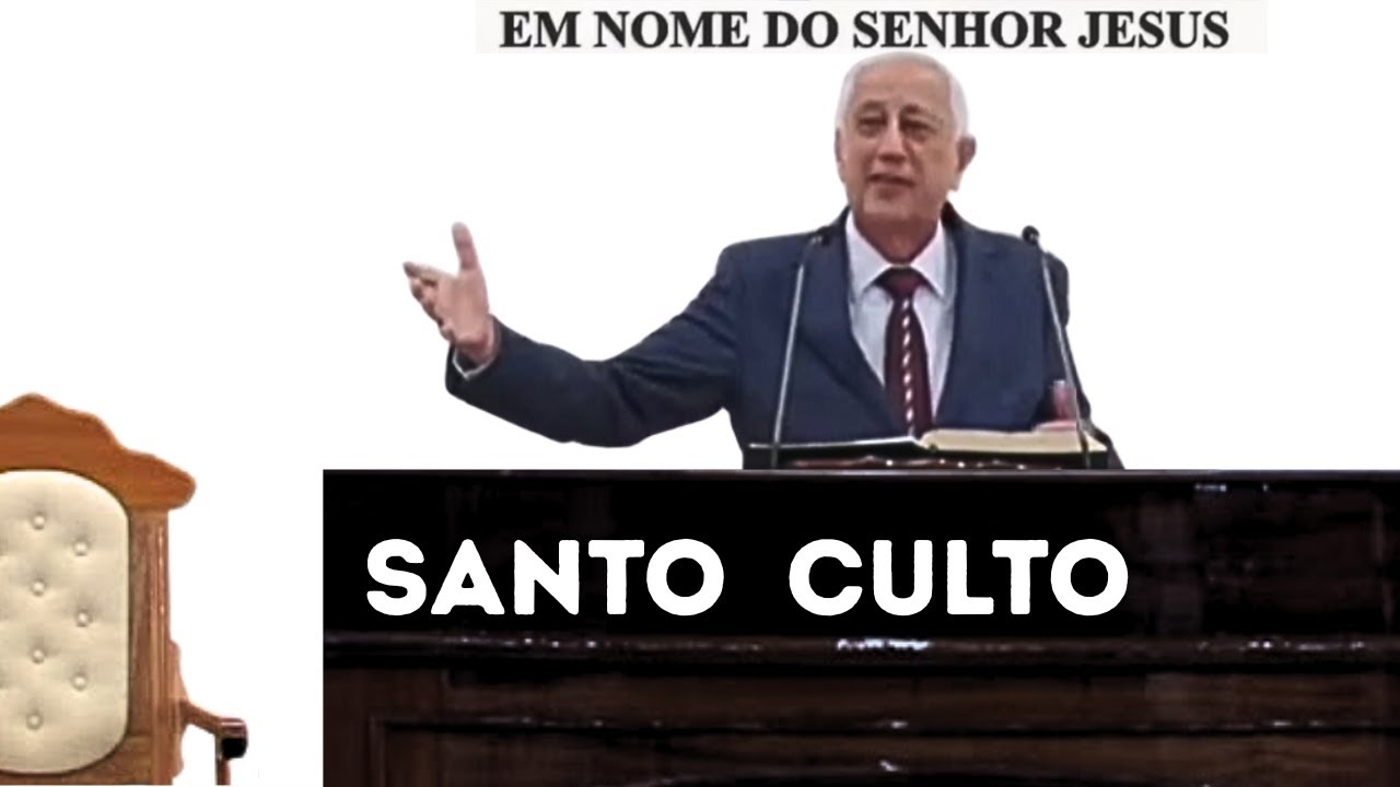 SANTO CULTO ONLINE A DEUS CCB BRÁS PALAVRA DE HOJE #ep12 tudo posso